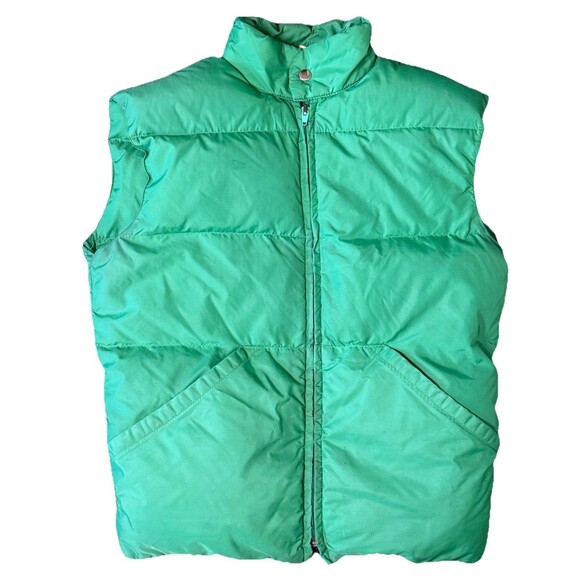 Vintage Down East Men’s Goose Down Puffer Vest Outdoors Hiking Sustainable Small - Picture 1 of 7